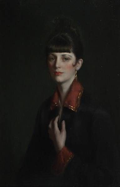 Portrait of Diana by Cecil Stuart Jameson Active 1910-1937